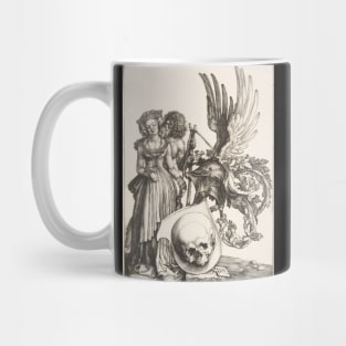 Coat of arms with a skull Mug